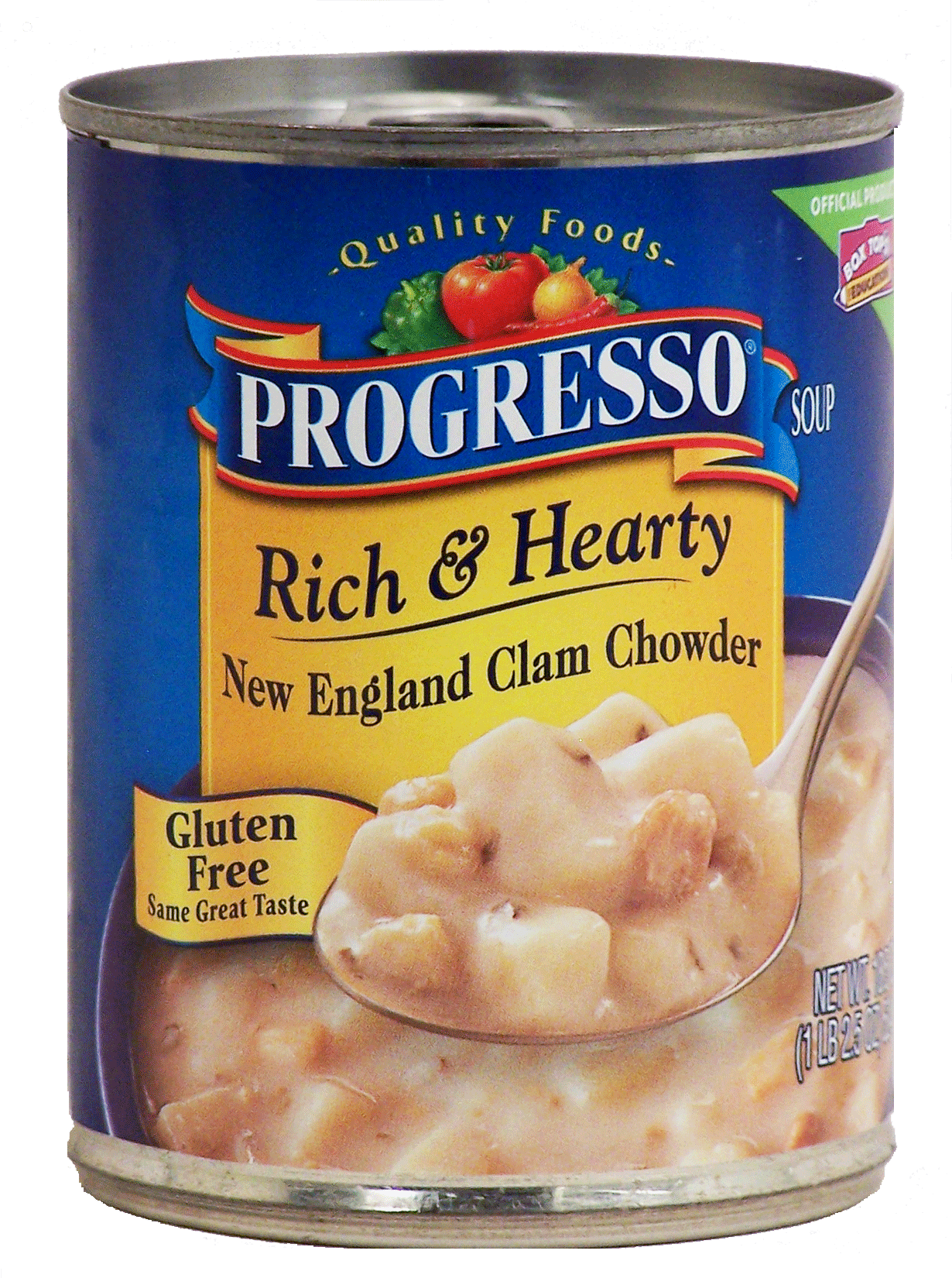 Progresso Rich & Hearty new england clam chowder ready to serve soup Full-Size Picture